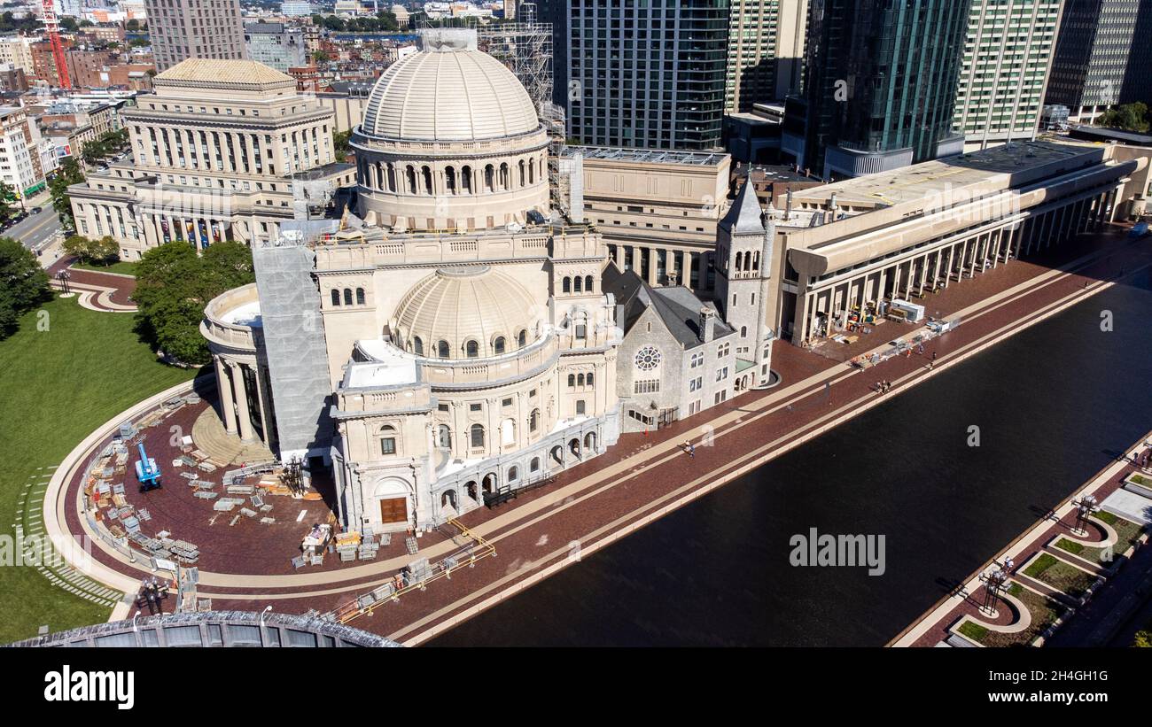 Christian Science Plaza, Boston, Massachusetts, USA Stock Photo - Alamy