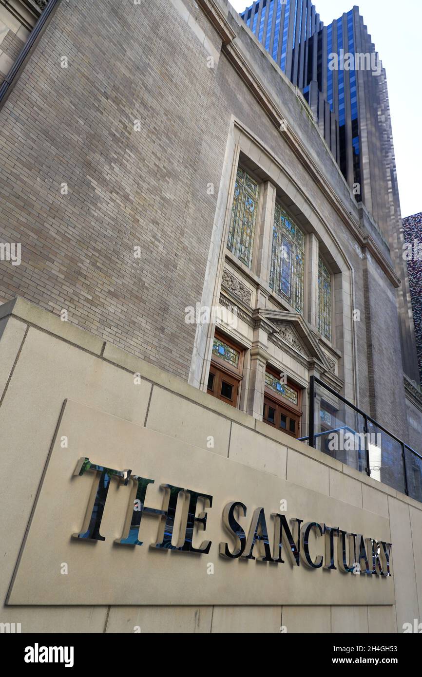 Historic First United Methodist Church preserved as the Sanctuary, aka