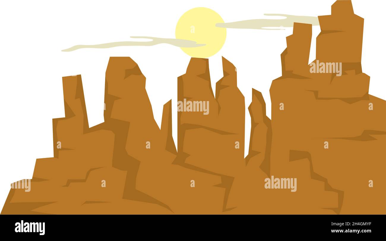 Desert hill exploration Stock Vector Images - Alamy