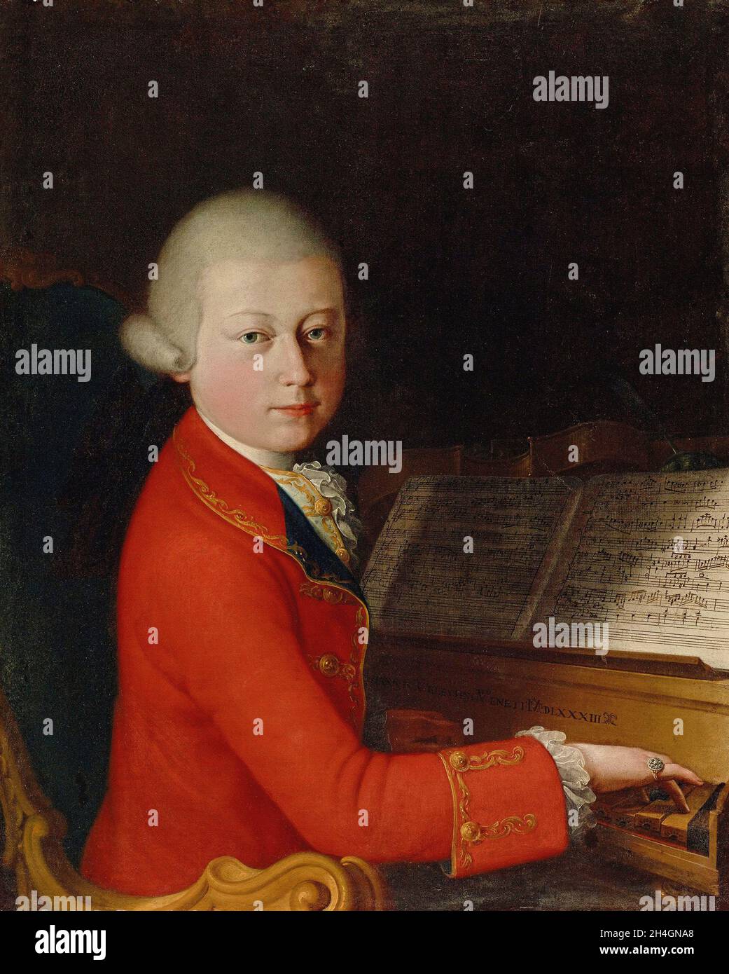 Wolfgang amadeus mozart piano hires stock photography and images Alamy