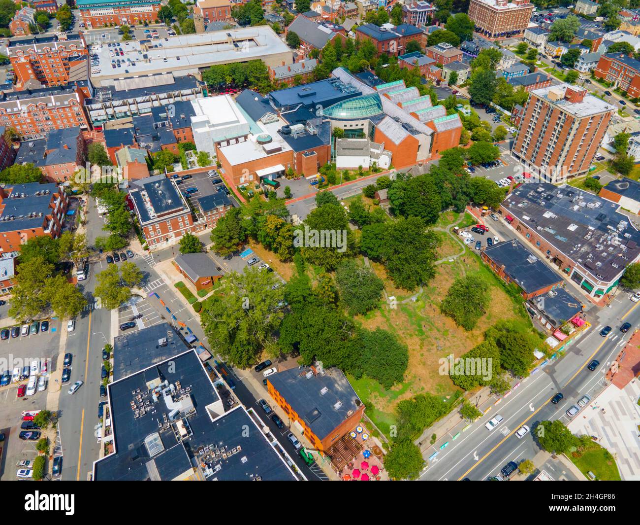 Salem Burying Point is the oldest burying ground in Salem in historic ...