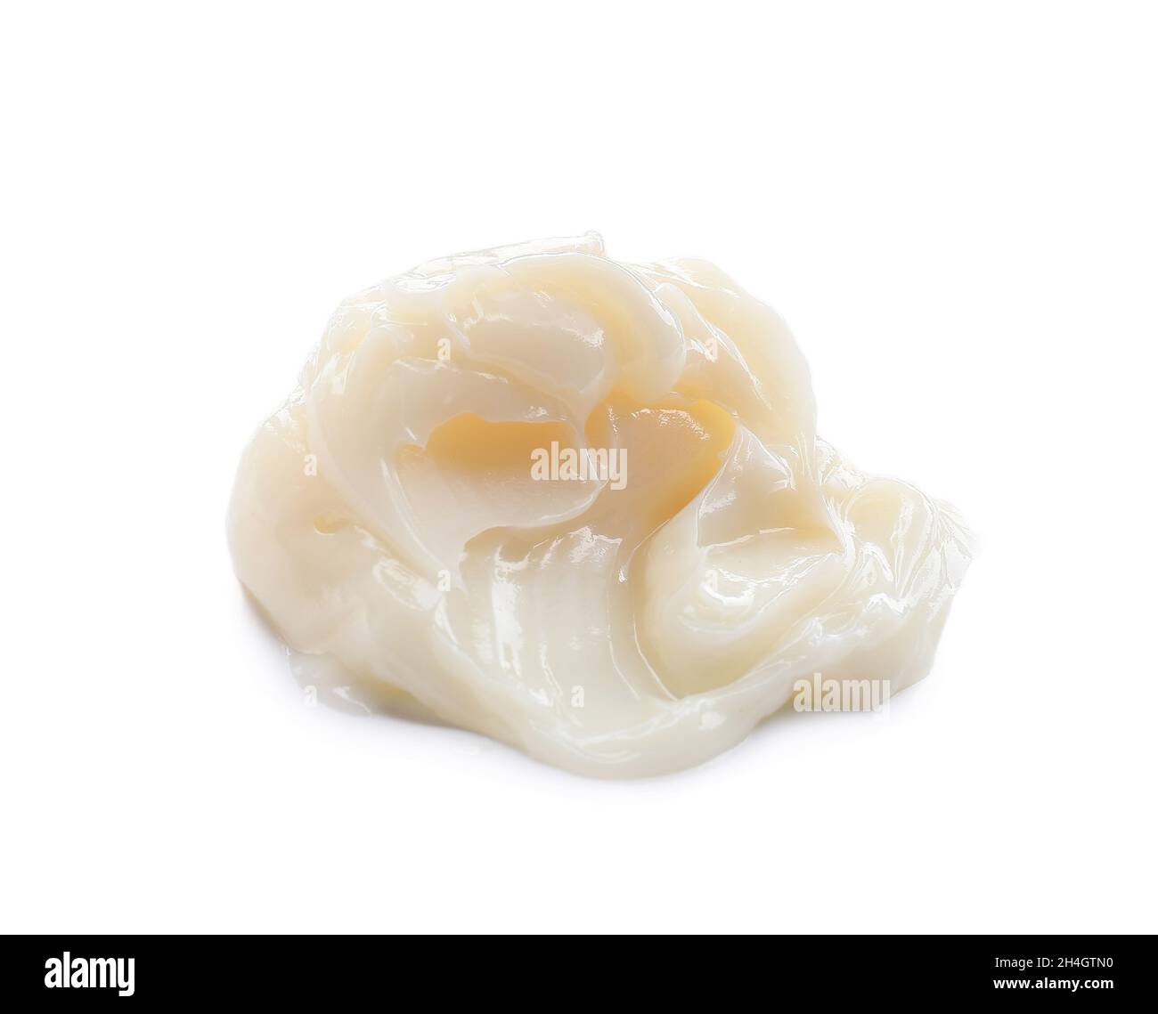 Fresh lard on white background Stock Photo Alamy