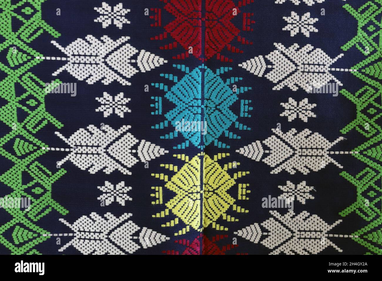 Traditional woven fabric from Lombok, West Nusa Tenggara, Indonesia Stock Photo - Alamy