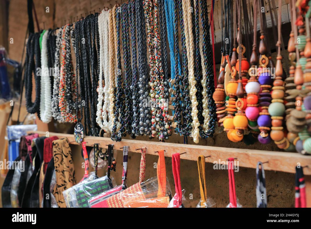 Handicrafts from Lombok, West Nusa Tenggara, Indonesia Stock Photo