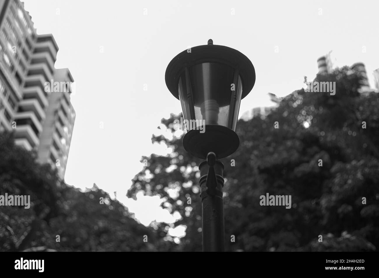 City Street Lamp Stock Photo Alamy