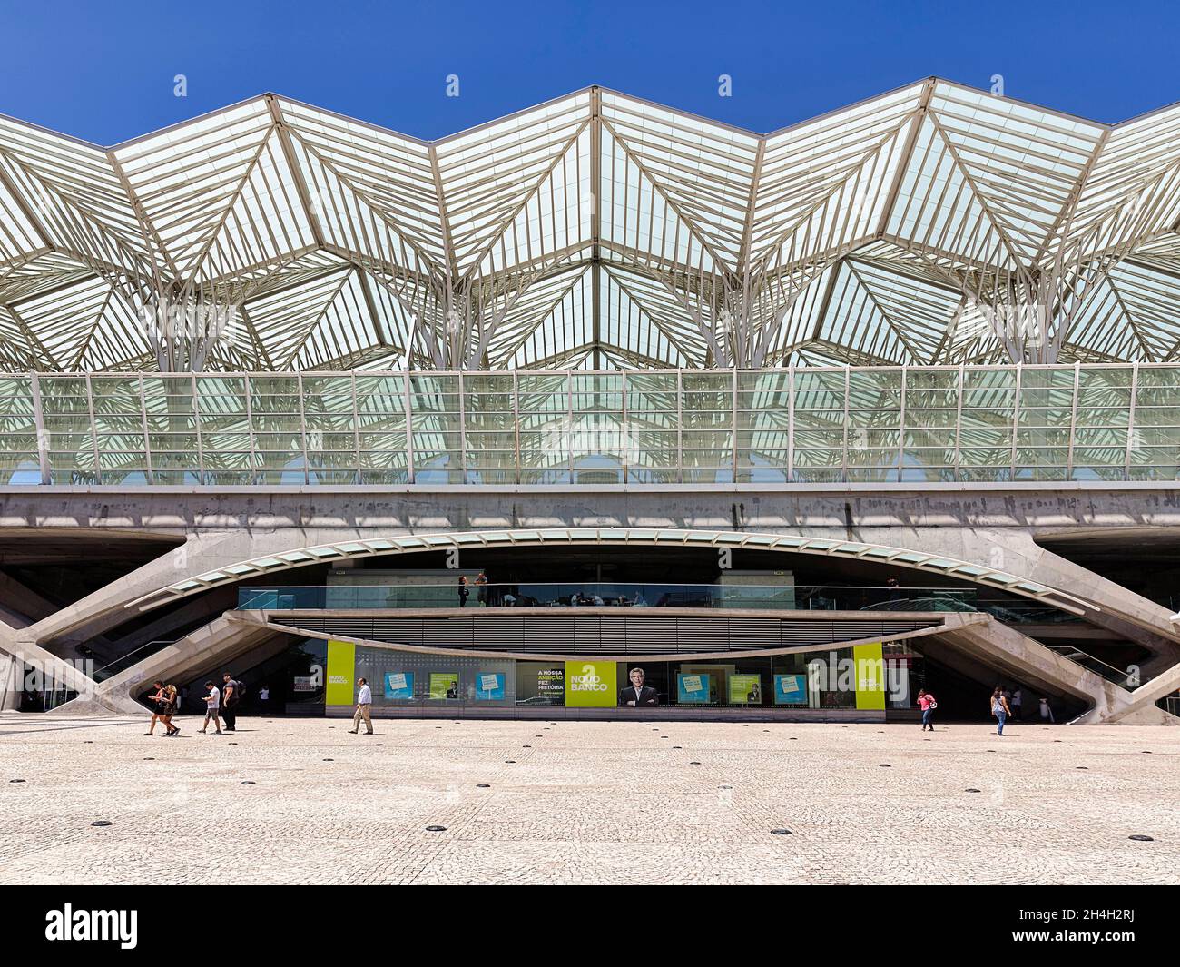 Picture of Futuristic Estacao do Oriente railway station, Gare do Oriente ...