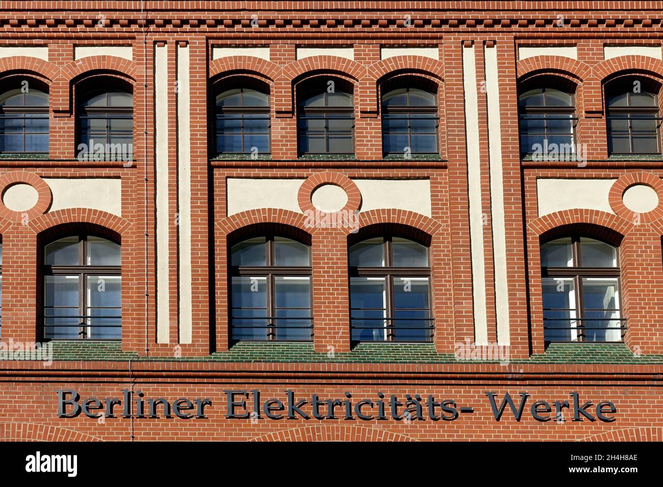 Berliner Elektrizitaetswerke, Auguststrasse, Berlin, Germany Stock Photo