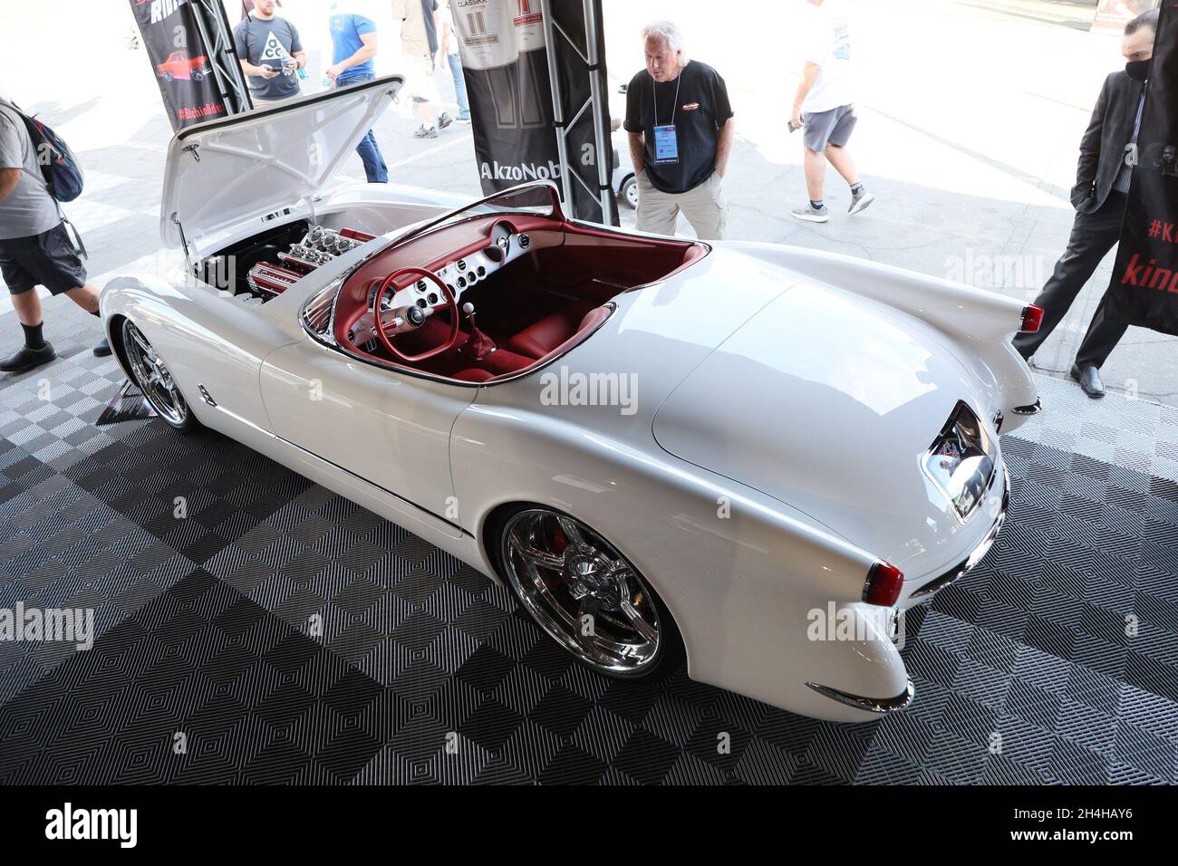 Las Vegas, NV, USA. 2nd Nov, 2021. 1953 Corvetteinspired carbonfiber