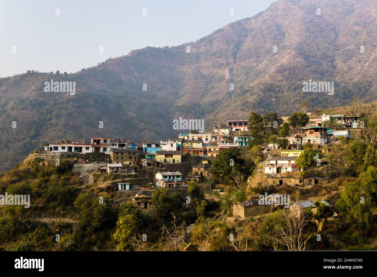 Village himalayas hi-res stock photography and images - Alamy
