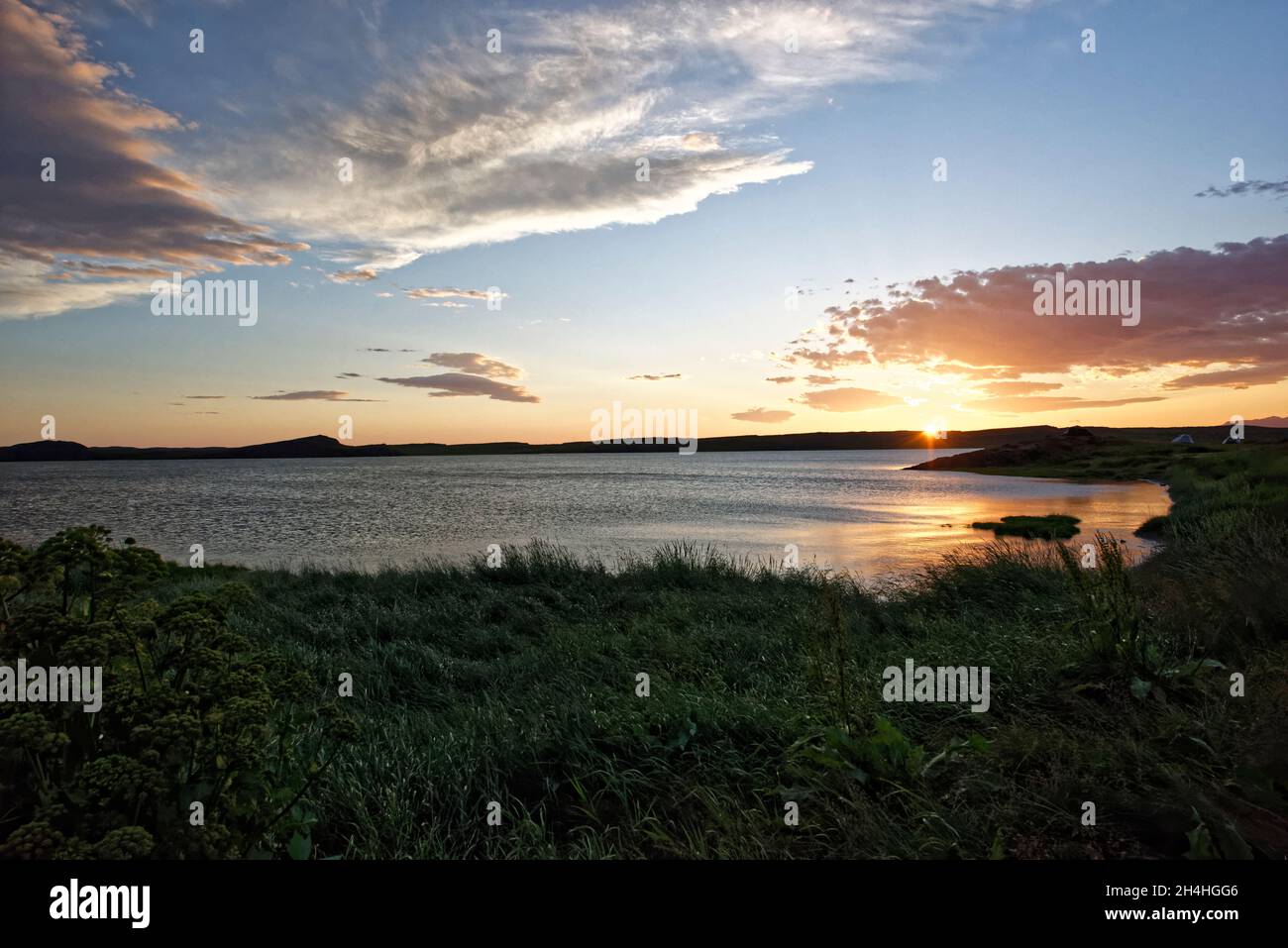 Teil von Islands höchstem Wasserfall Island West Glymur Wasserfall ...