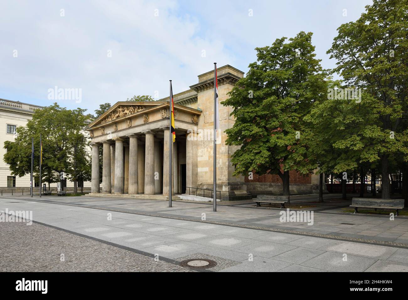 Central Memorial to the Victims of War and Tyranny (Neue Wache), Unter den Linden, Berlin, Germany Stock Photo