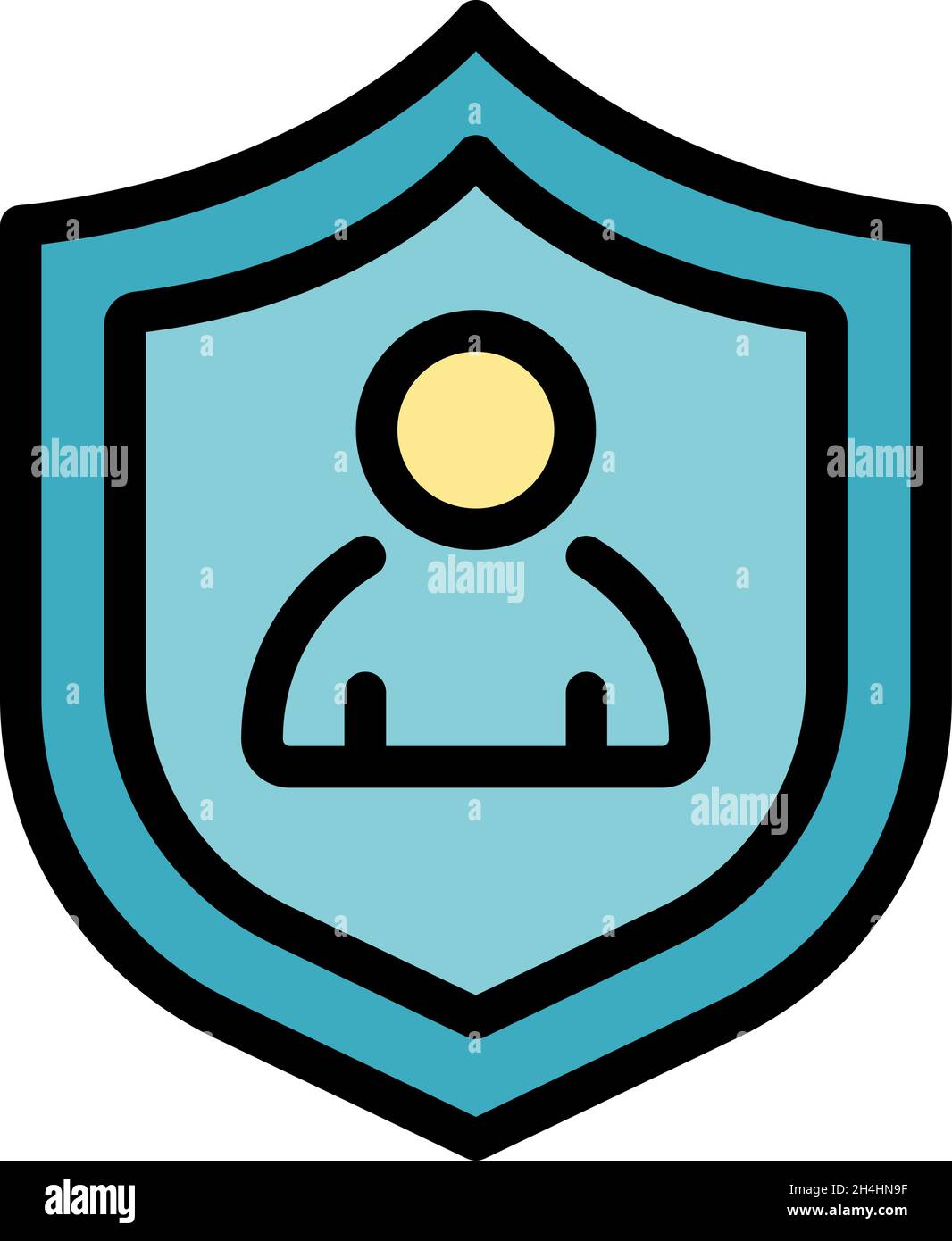 Global safety checkmark shield hi-res stock photography and images - Alamy