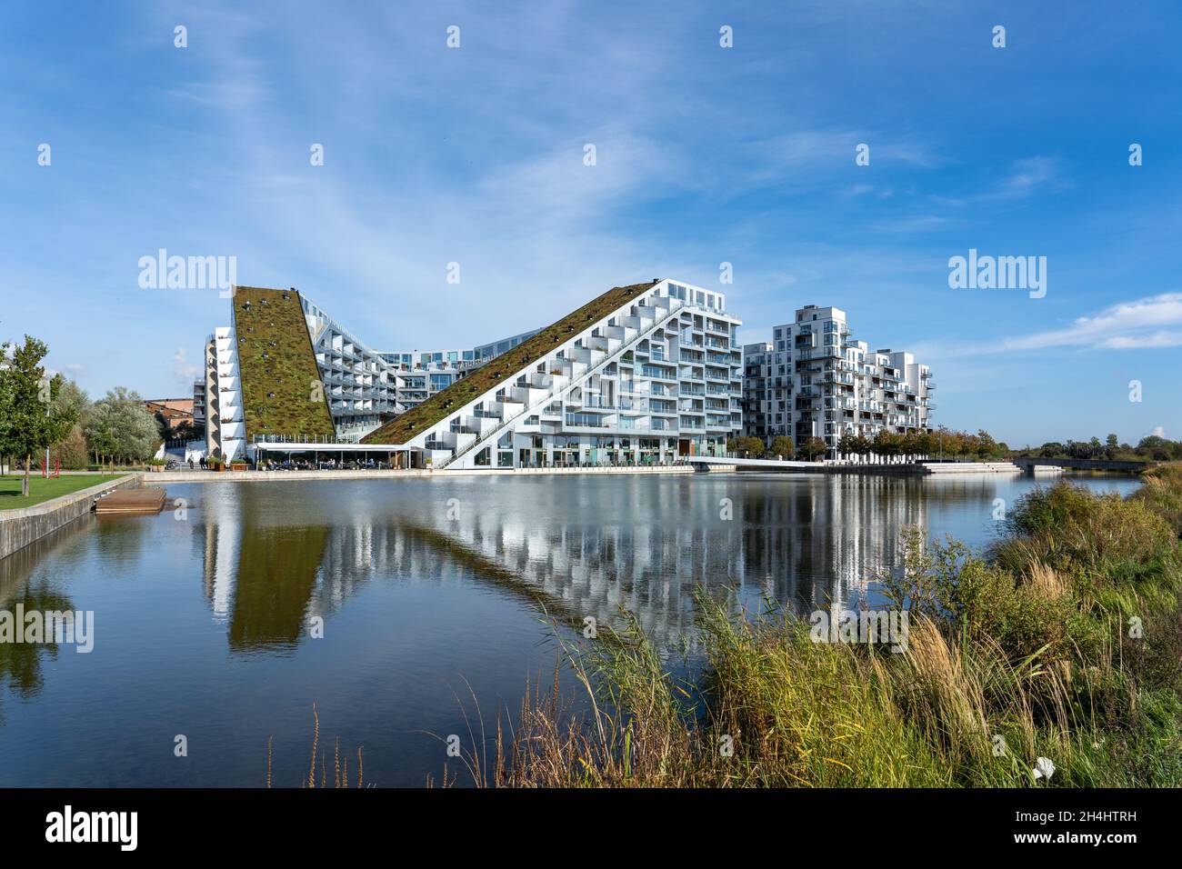 8 house in copenhagen by architect bjarke ingels group hires stock