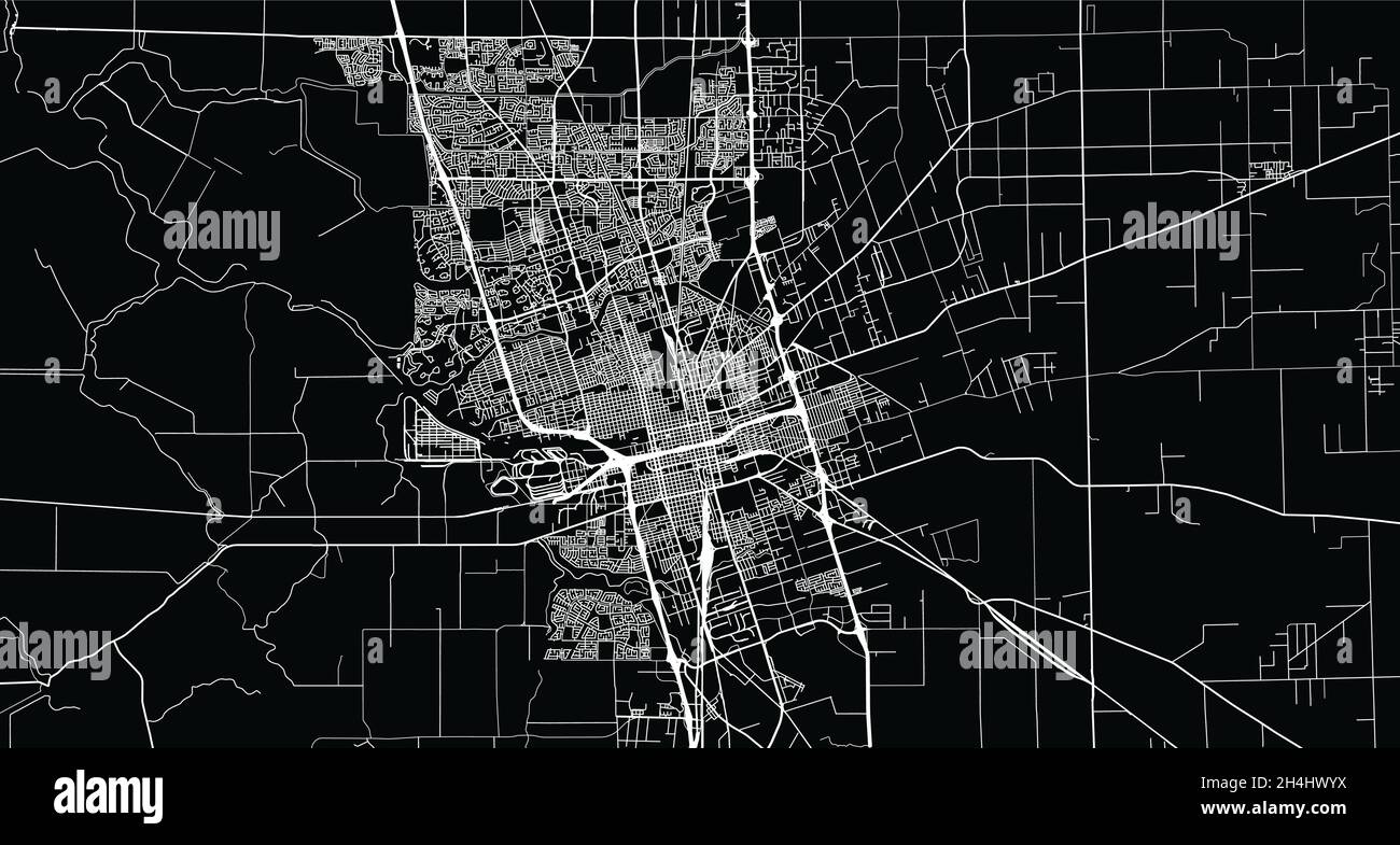 City Of Stockton Map Urban Vector City Map Of Stockton, California , United States Of America  Stock Vector Image & Art - Alamy