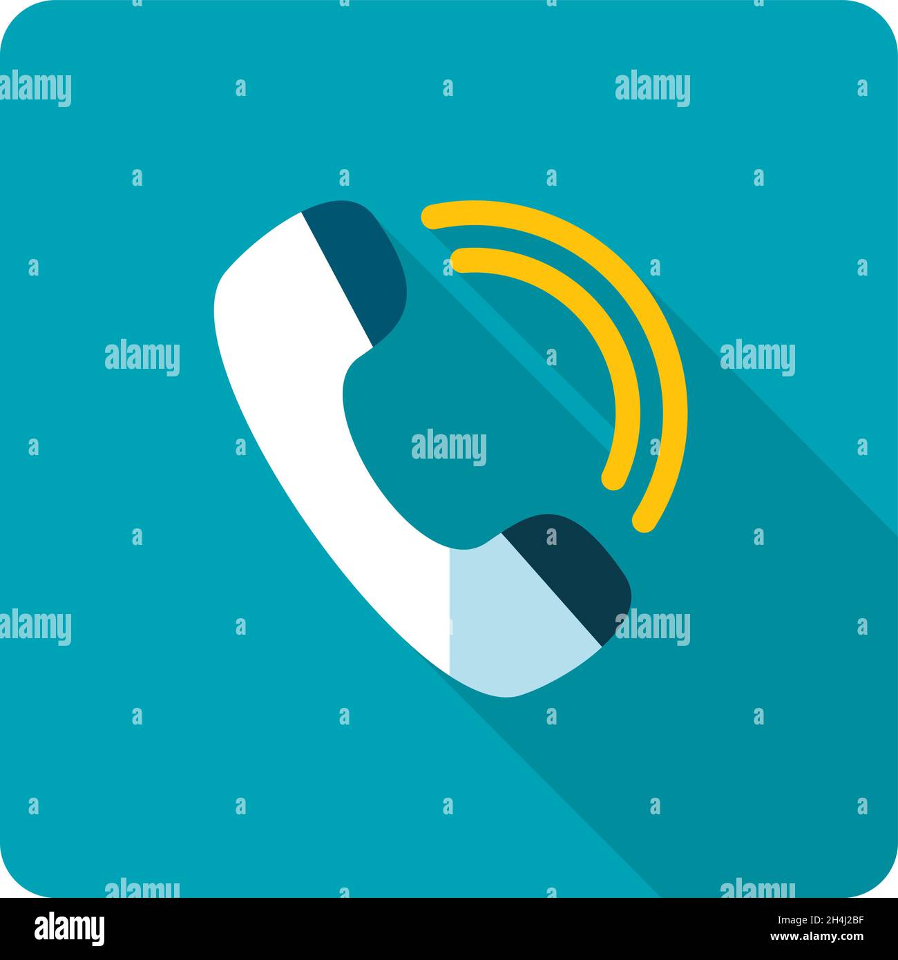 Phone handset icon. E-commerce sign. Graph symbol for your web site ...