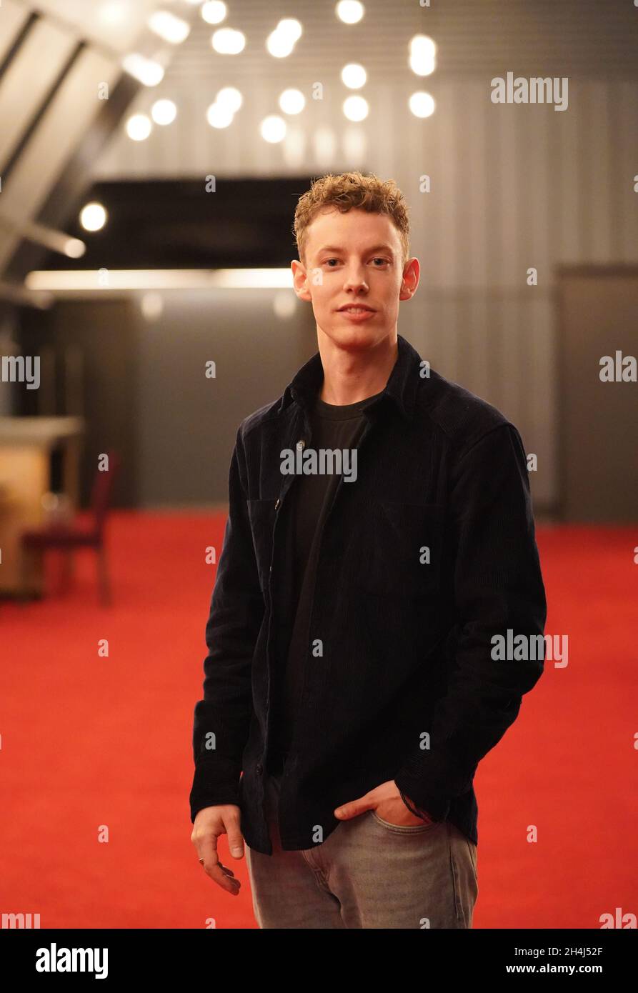Hamburg, Germany. 28th Oct, 2021. Actor Mathias Reiser, portrayer of Scorpius Malfoy in the play