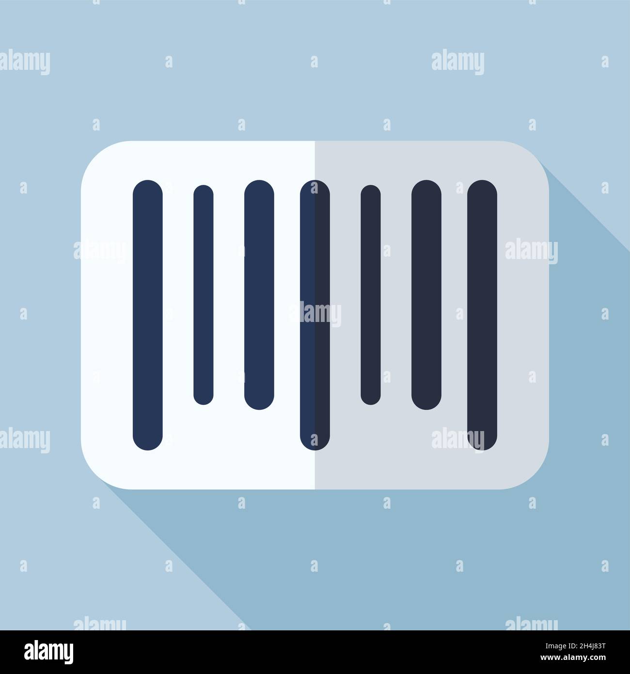 Barcode icon. E-commerce sign. Graph symbol for your web site design ...