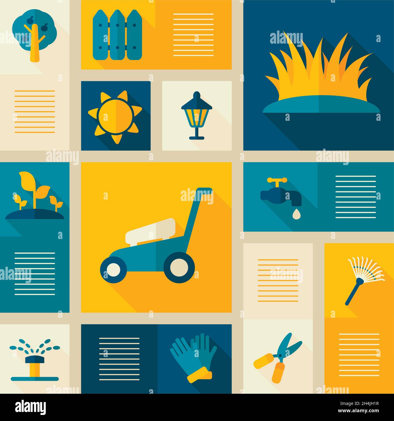 Garden Farm icons set. Graph symbol for your web site design, logo, app ...