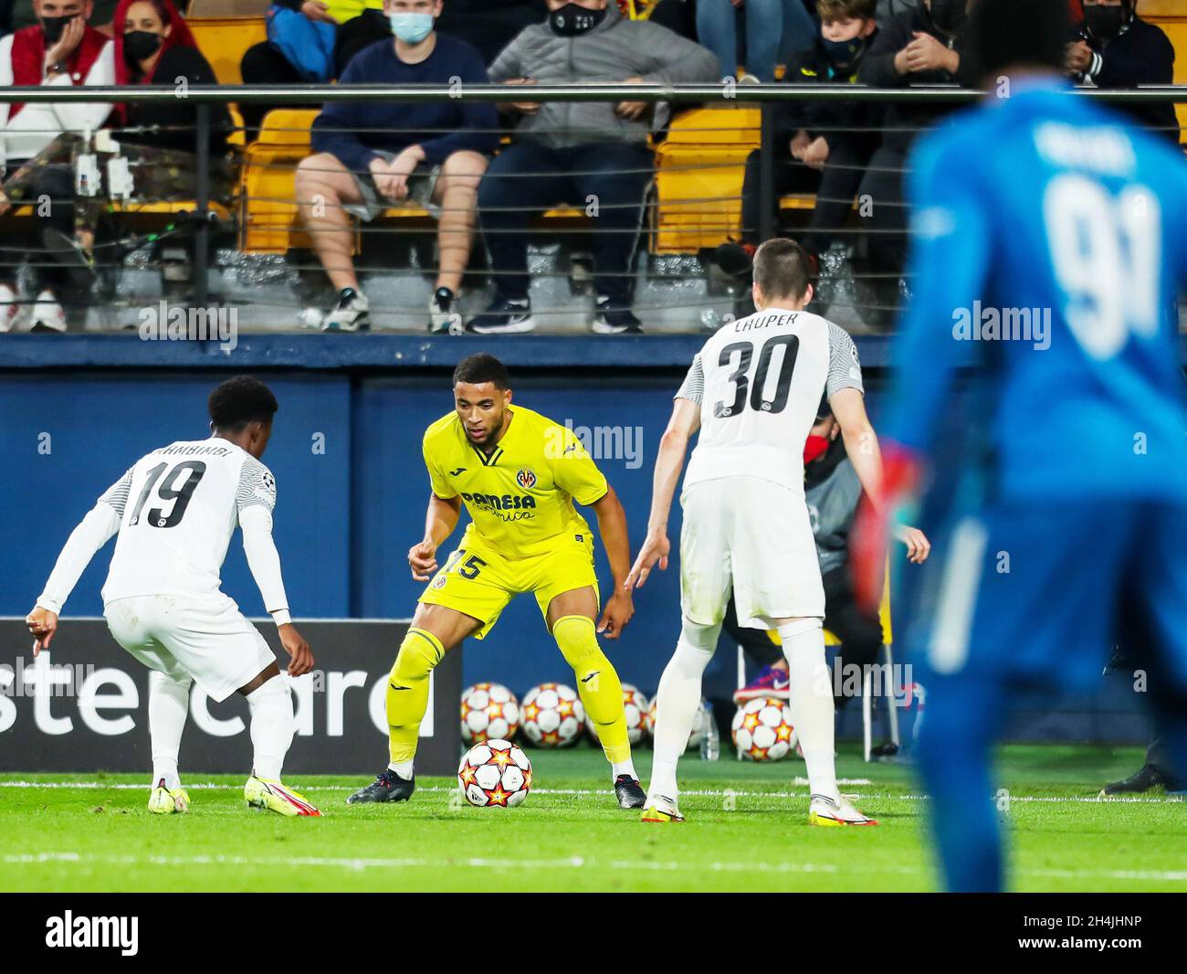 Castellon, Spain. 02nd Nov, 2021. Arnaut Groeneveld of Villarreal during the UEFA Champions League, Group F football match between Villarreal CF and BSC Young Boys on November 2, 2021 at the Ceramica Stadium in Castellon, Spain - Photo: Ivan Terron/DPPI/LiveMedia Credit: Independent Photo Agency/Alamy Live News Stock Photo