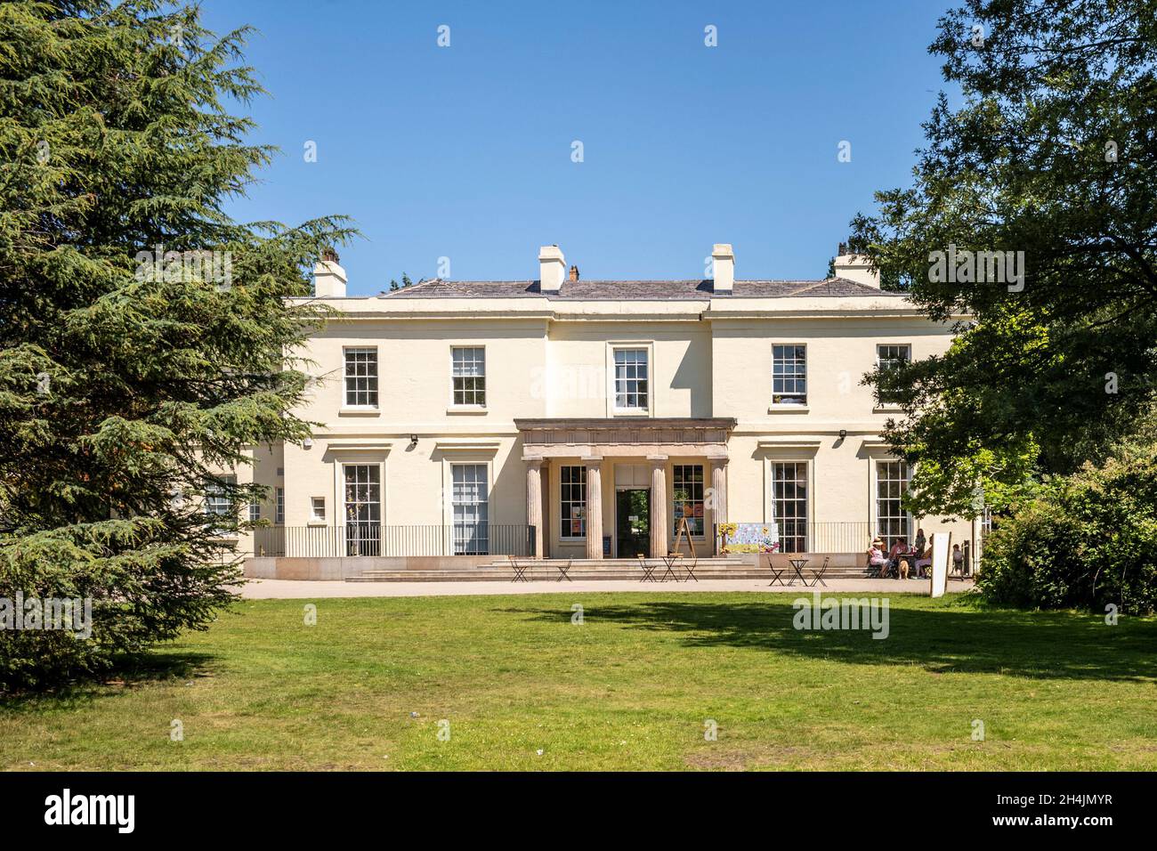 The Mansion House, Calderstones Park, Liverpool, Merseyside, UK Stock