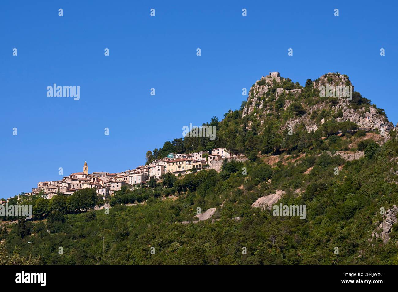 France, Alpes Maritimes, Sainte Agnes, the highest coastal village in