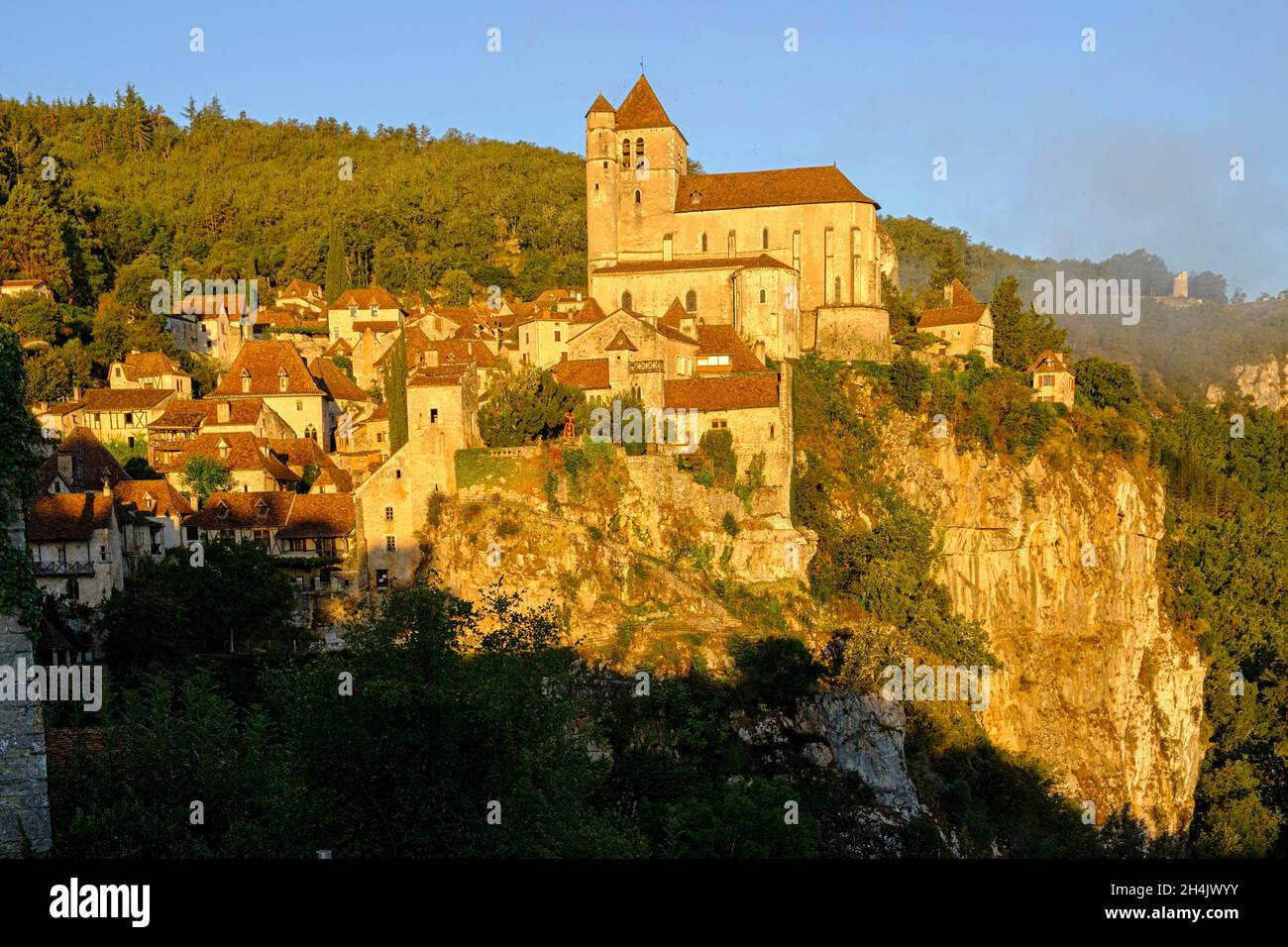 France, Lot, SaintCirqLapopie, labelled one of the most beautiful