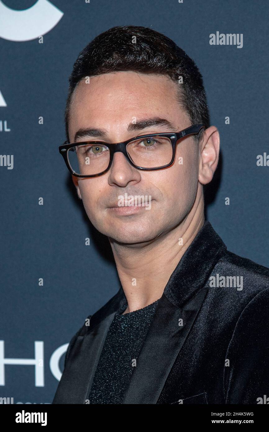 New York, United States. 02nd Nov, 2021. Christian Siriano attends the 2021 ACE Awards at Cipriani 42nd Street in New York City. Credit: SOPA Images Limited/Alamy Live News Stock Photo