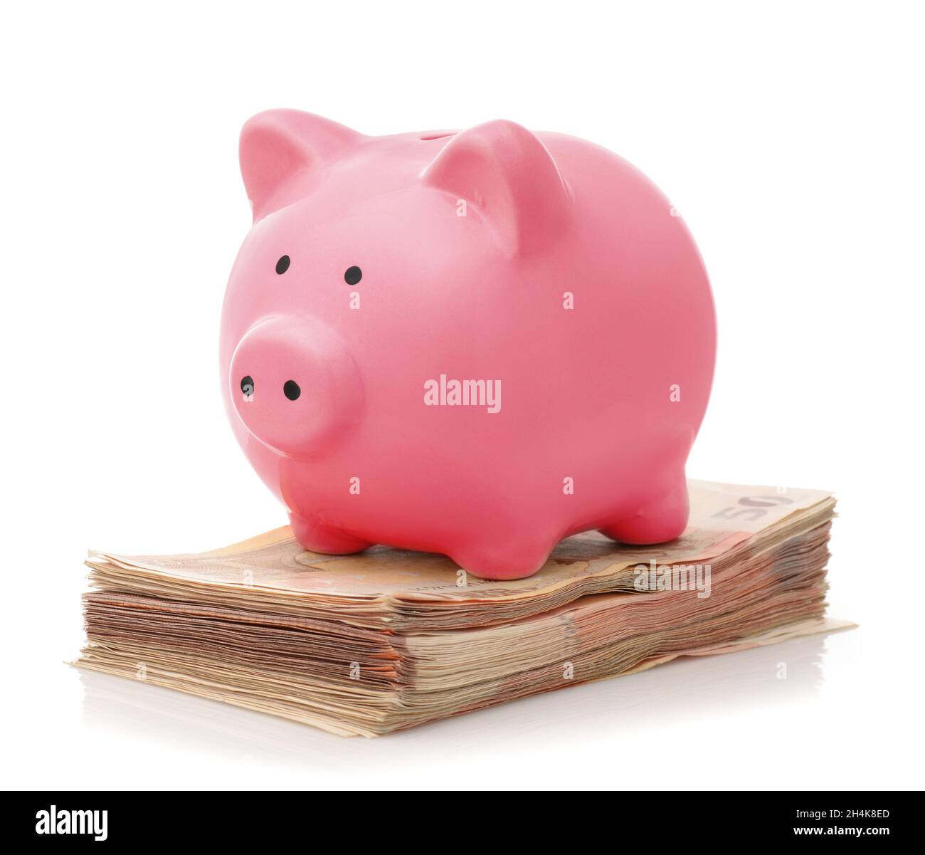 Money cash stacked banknote hi-res stock photography and images - Alamy