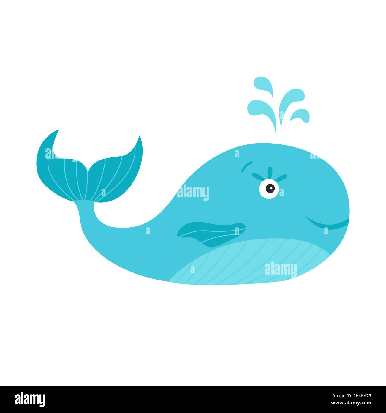 Baby blue whale Stock Vector Images - Page 3 - Alamy