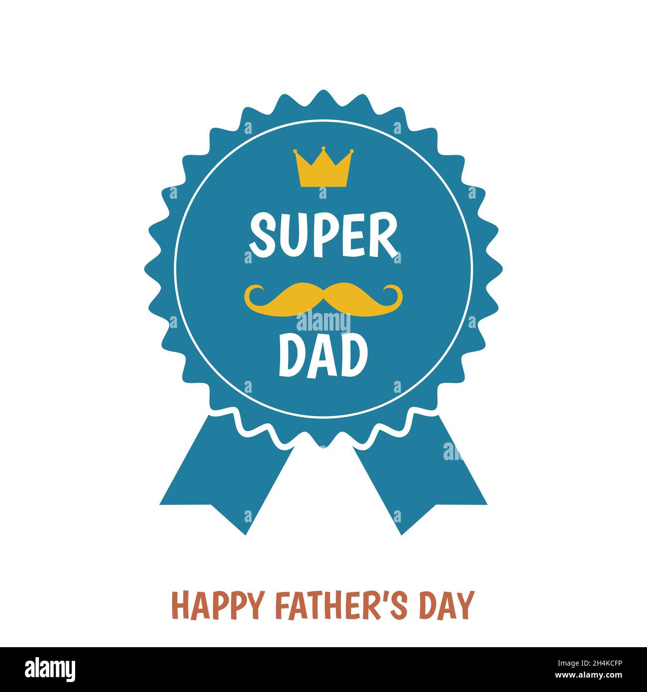 Happy fathers day badge hi-res stock photography and images - Alamy