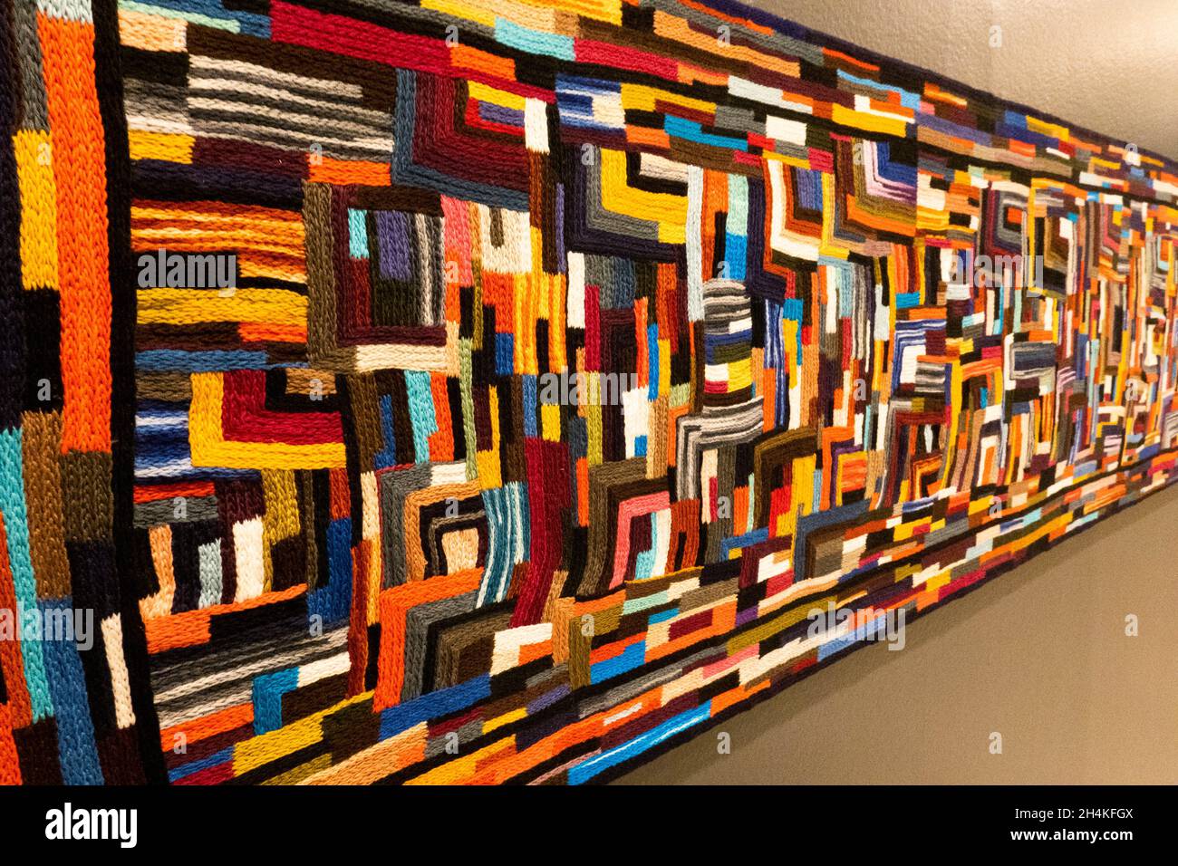 art by Jan Wade at the Vancouver Art Gallery, Vancouver, BC, Canada. Stock Photo