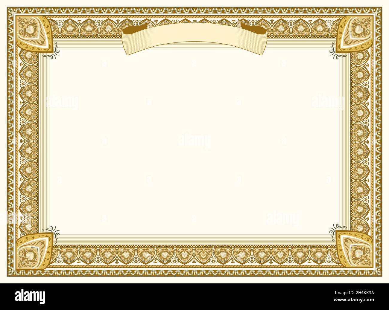 A4 Picture Frame Photo Frame Certificate Frame Multicolored Gold 