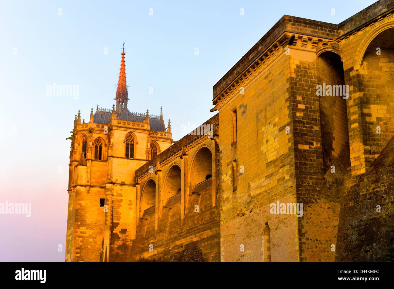 Amboise n the Loire Valley, France, Europe. Stock Photo