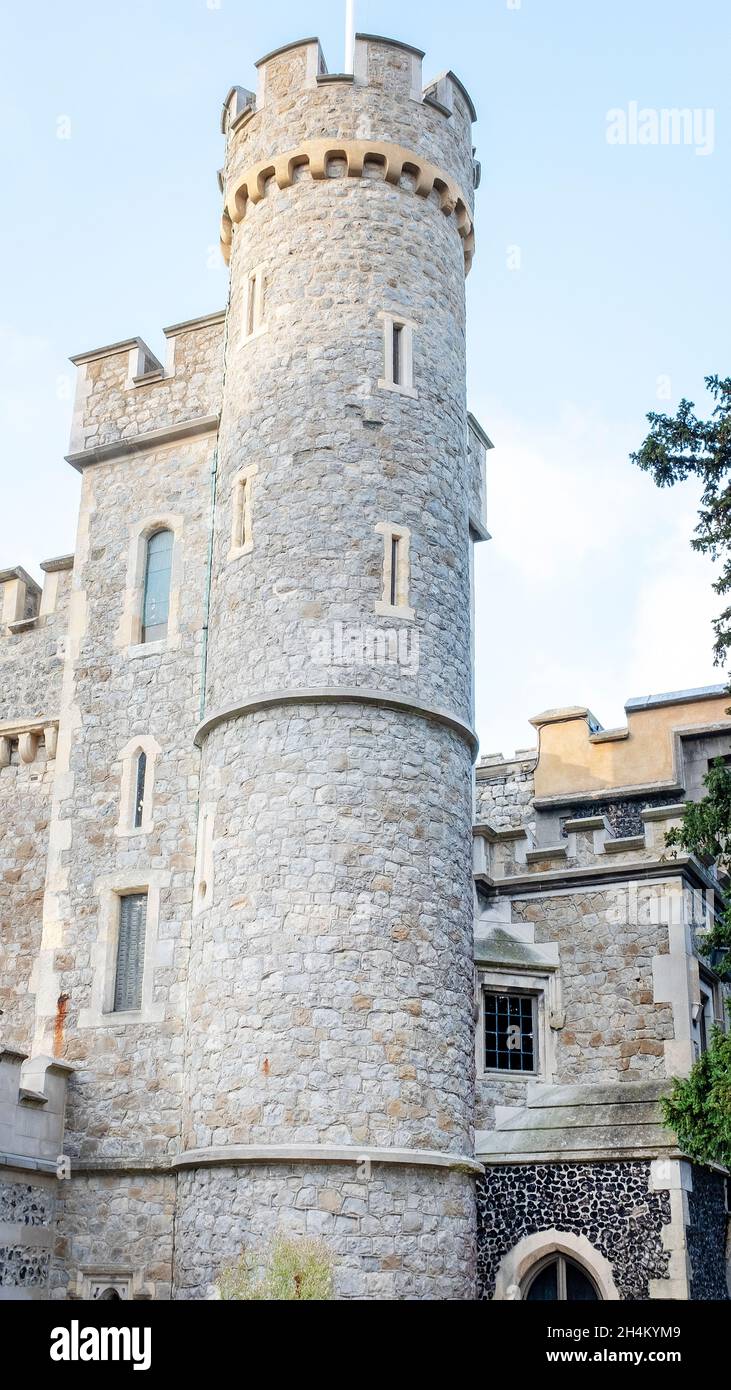 Whitstable Castle, tankerton, near whitstable, kent Stock Photo