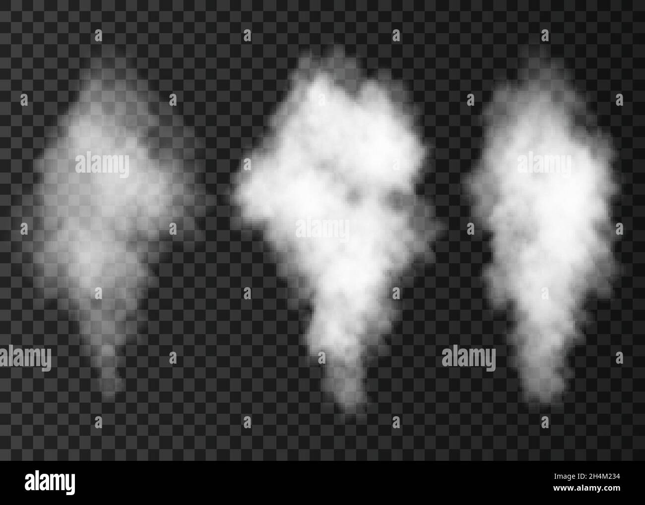 Smoke background steam isgenerated Royalty Free Vector Image