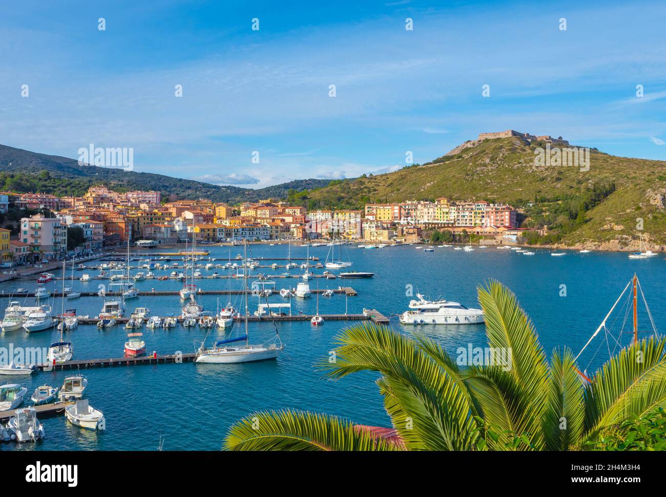 Monte Argentario (Italy) - A view of Argentario mount on Tirreno sea ...