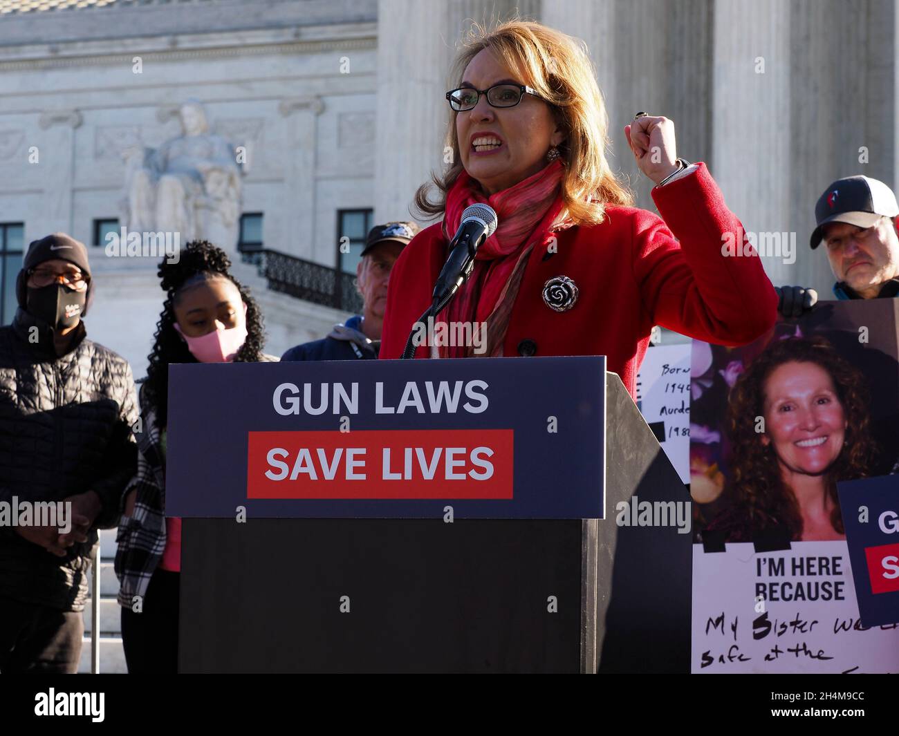 November 3 21 Washington District Of Columbia Usa Former Congresswoman Gabrielle Giffords Called On The Us Supreme Court To Uphold The New York State Gun Safety Law Prior To The Court Hearing November 3 21 Washington District Of Columbia Usa Former Congresswoman Gabrielle Giffords Called On The Us Supreme Court To Uphold The New York State Gun Safety Law Prior To The Court Hearing