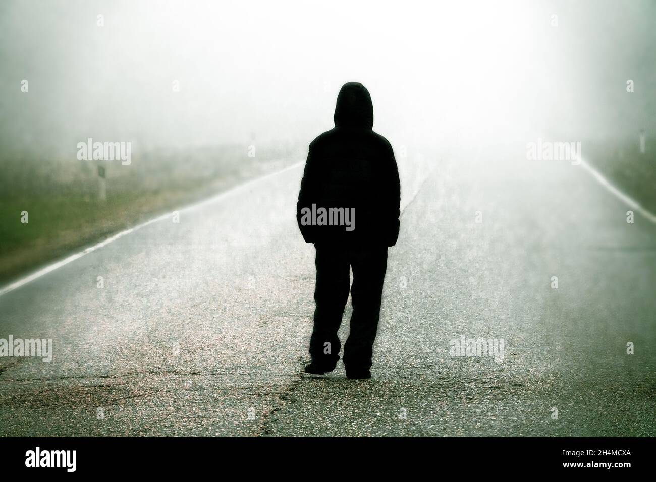 Vague person Black and White Stock Photos & Images - Alamy