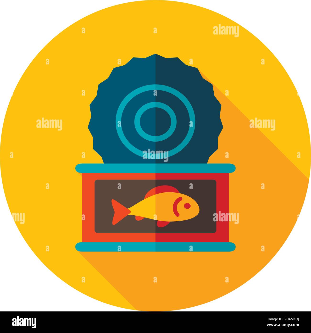 Fish preserves icon. Farm animal sign. Graph symbol for your web site ...