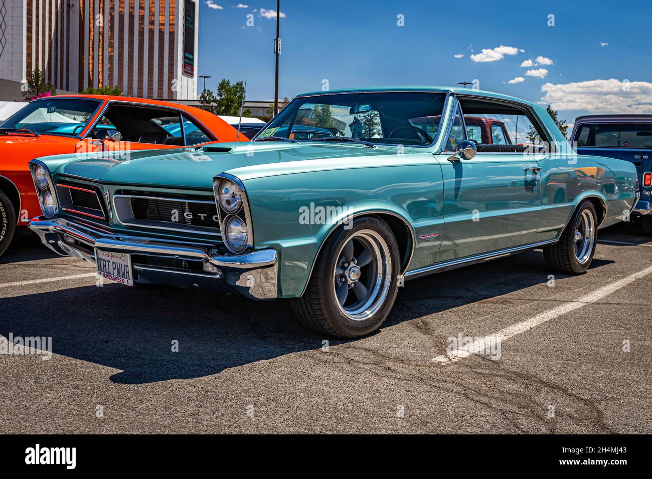 Reno, NV August 4, 2021 1965 Pontiac GTO Hardtop Coupe at a local