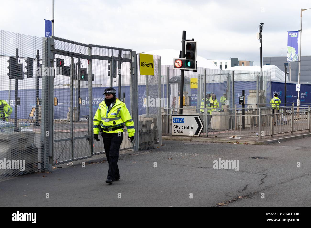 Road closures cop26 hires stock photography and images Alamy