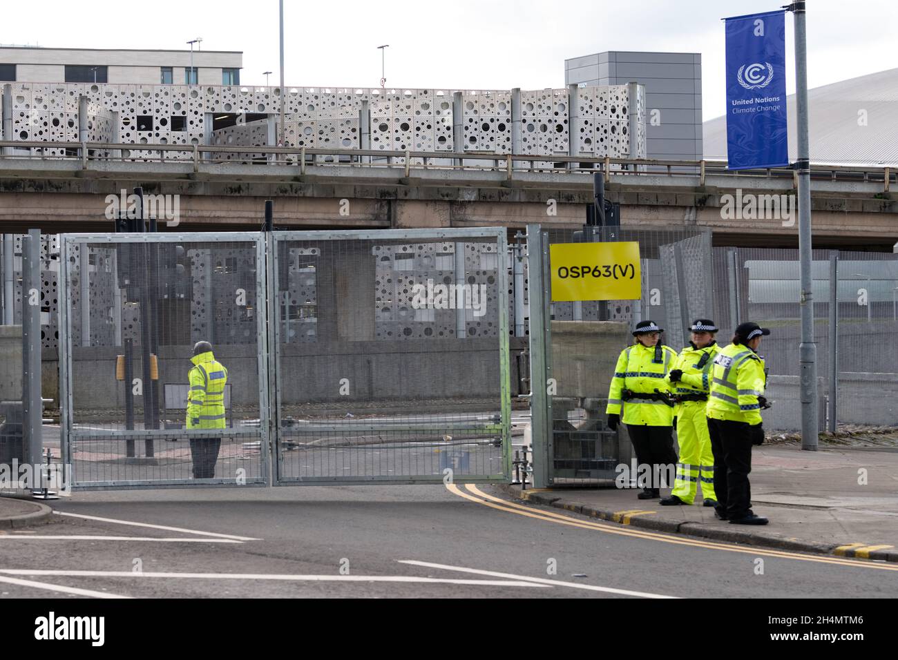 COP26 road closures Clydeside expressway A814 closure Glasgow