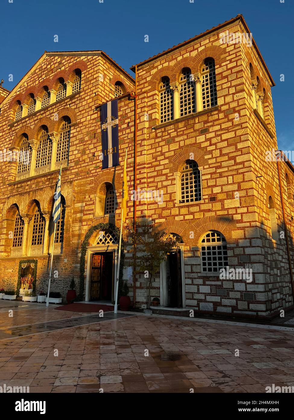 Hagios Dimitrios Church in Thessaloniki city, Greece Stock Photo