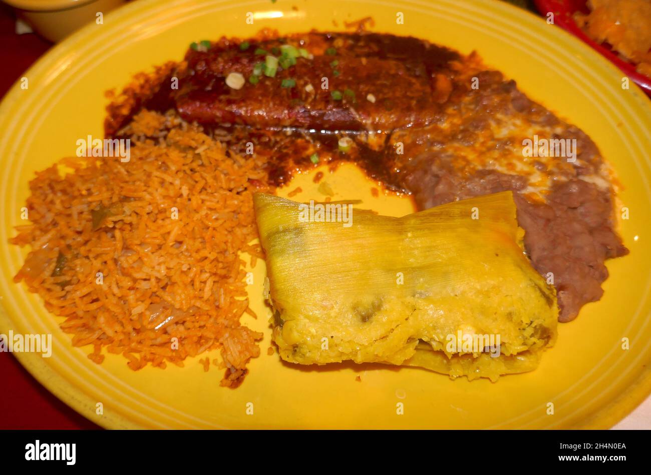 Los Angeles, California, USA 27th October 2021 Green Corn Tamale and