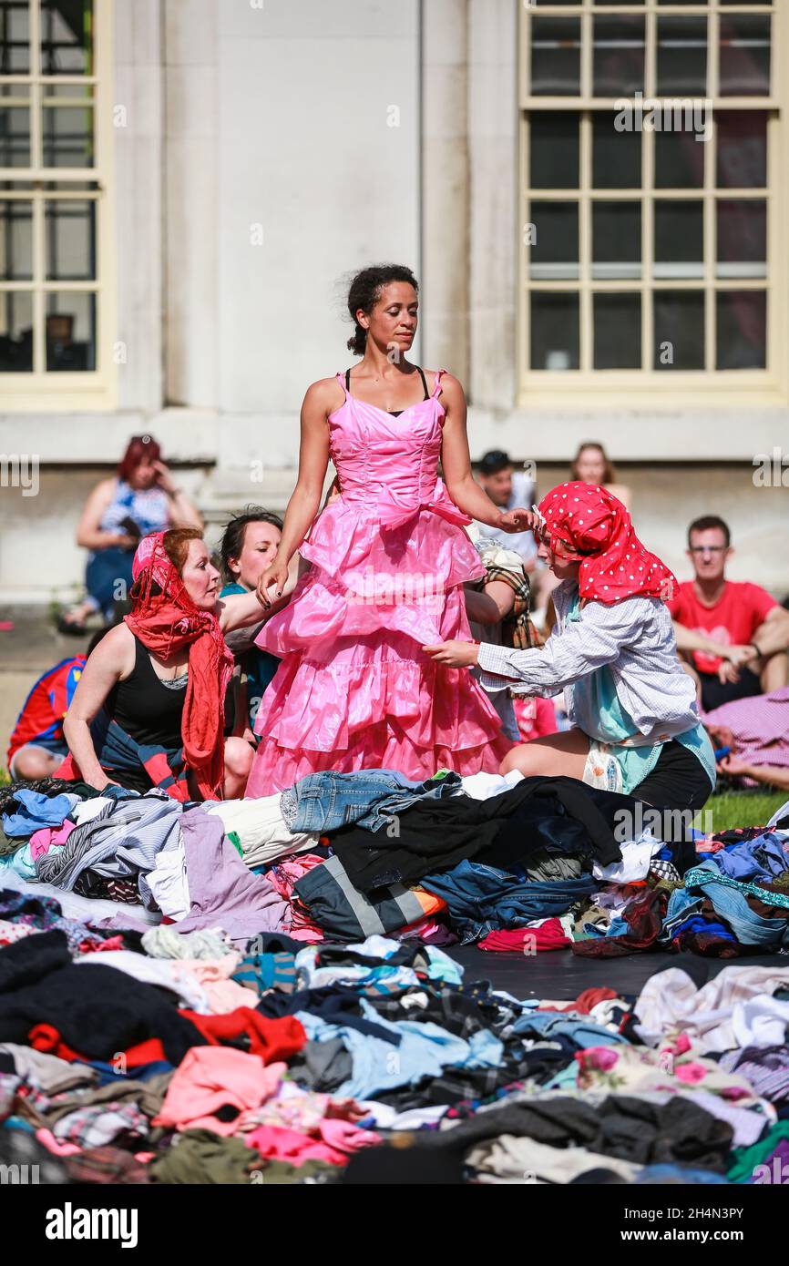 London, UK. 22 June 2019. Directie & Co at the Greenwich and Docklands International Festival in Greenwich. GDIF 2019. Credit: Waldemar Sikora Stock Photo