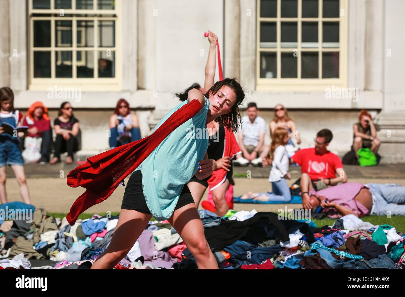 London, UK. 22 June 2019. Directie & Co at the Greenwich and Docklands International Festival in Greenwich. GDIF 2019. Credit: Waldemar Sikora Stock Photo