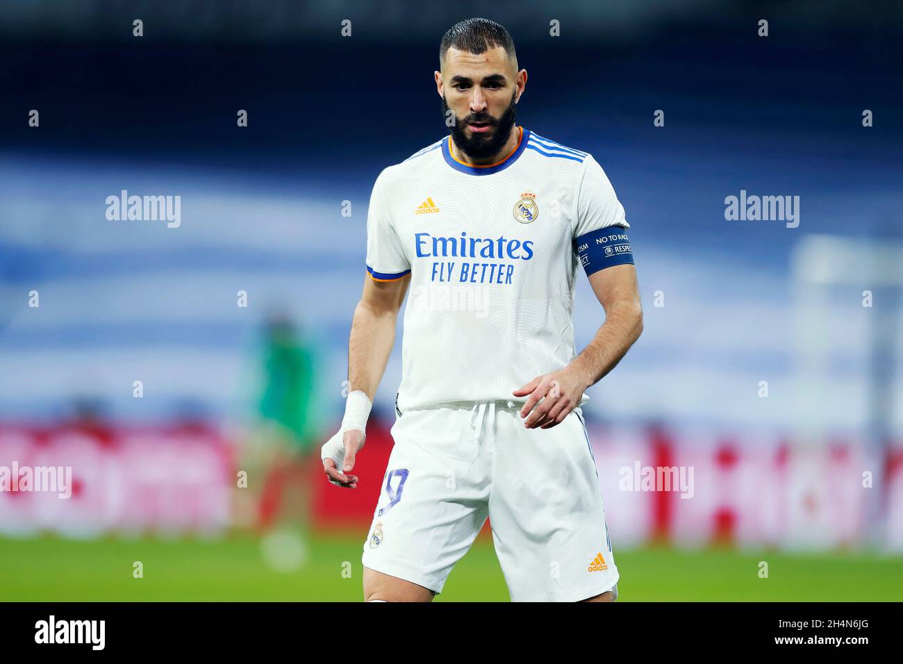 Madrid, Spain. Credit: D. 3rd Nov, 2021. Karim Benzema (Real) Football ...