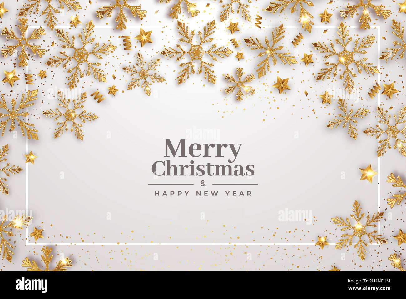 christmas background with glitter effect vector design illustration ...