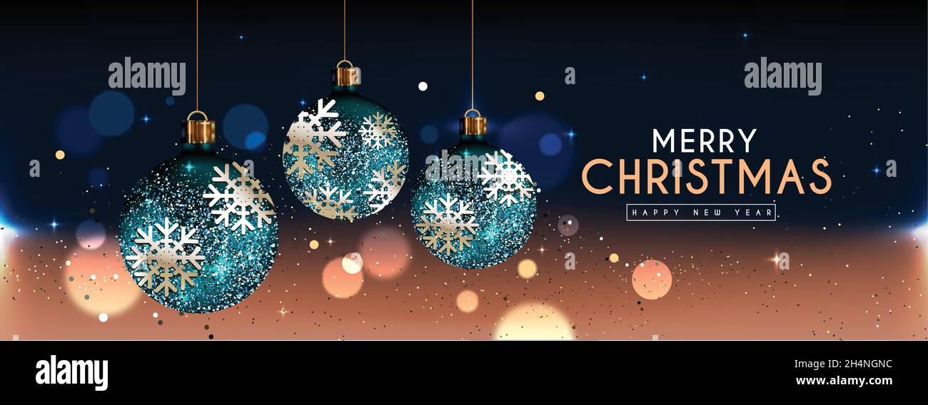 christmas background with glitter effect vector design illustration ...
