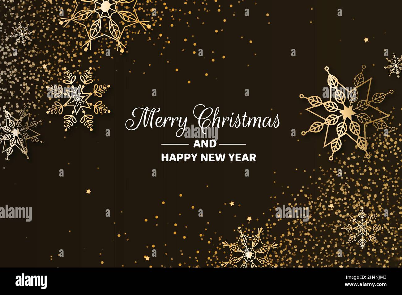 christmas background with glitter effect vector design illustration ...